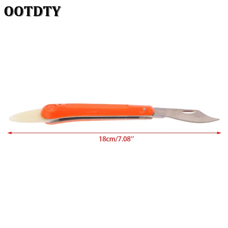 

OOTDTY Garden Foldable Grafting Knife Pruning Seedling Cutter Cutting Tool
