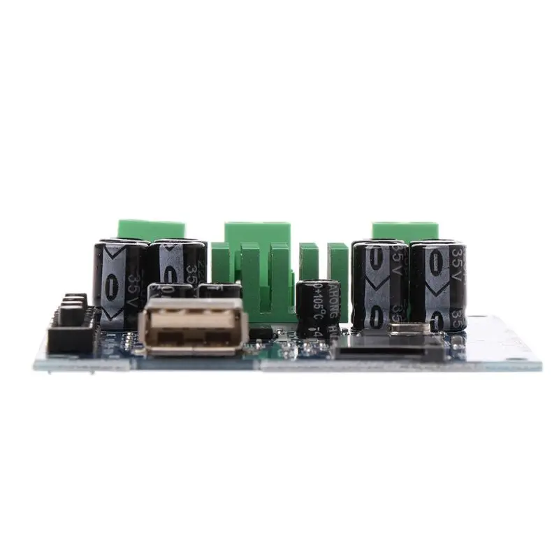 2x50 Вт DC 12-24 В TPA3116D2 двухканальный стерео Bluetooth цифровой аудио приемник усилитель