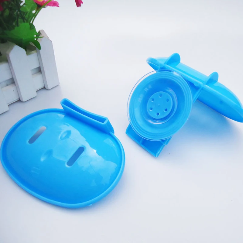 Двухслойная присоска для мыла Вакуумная двухслойная полка хранения в ванной