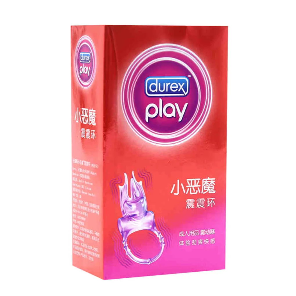 Durex вибрационное кольцо нетоксичный Клитор Вибратор Массажер Массажные игрушки