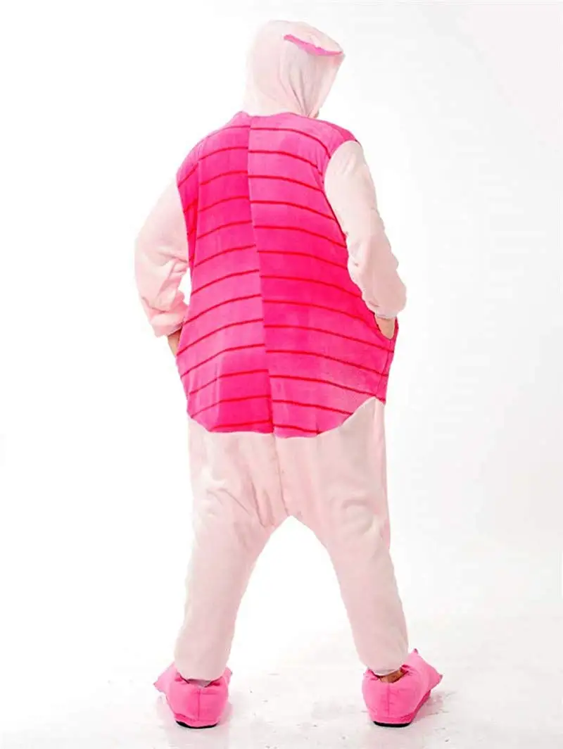 Lazutom Unisex Adult One Piece Cosplay Flannel Pajamas Onesie Christmas Halloween Onepiece Costume |