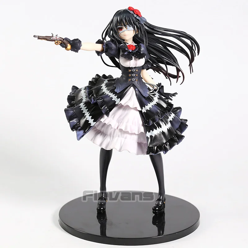 Date A Live Tokisaki Kurumi Fantasia 30th anniversation 1/7 Масштаб ПВХ фигурка Коллекционная модель игрушки