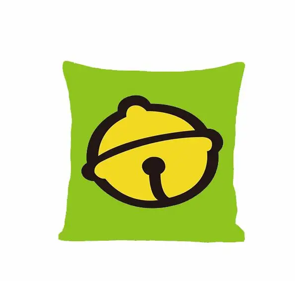 

Подушка «Дораэмон» чехол, креативный мультяшный Дораэмон маленький колокольчик милый маленький свежий короткий плюшевый Чехол-Подушка Чехол-подушка