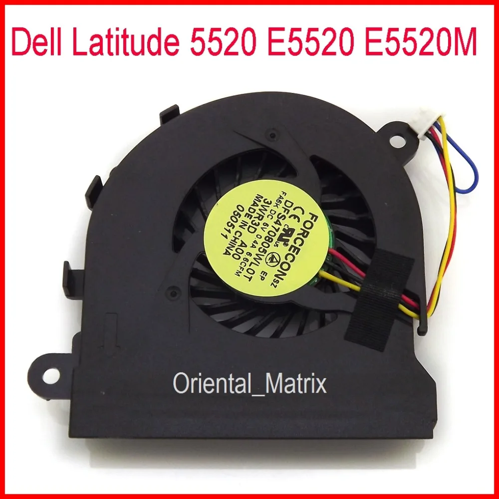 Оригинальный Новый DFS470805WL0T DC5V 0.4A кулер вентилятор для Dell Latitude 5520 E5520 E5520M PN: 3WR3D