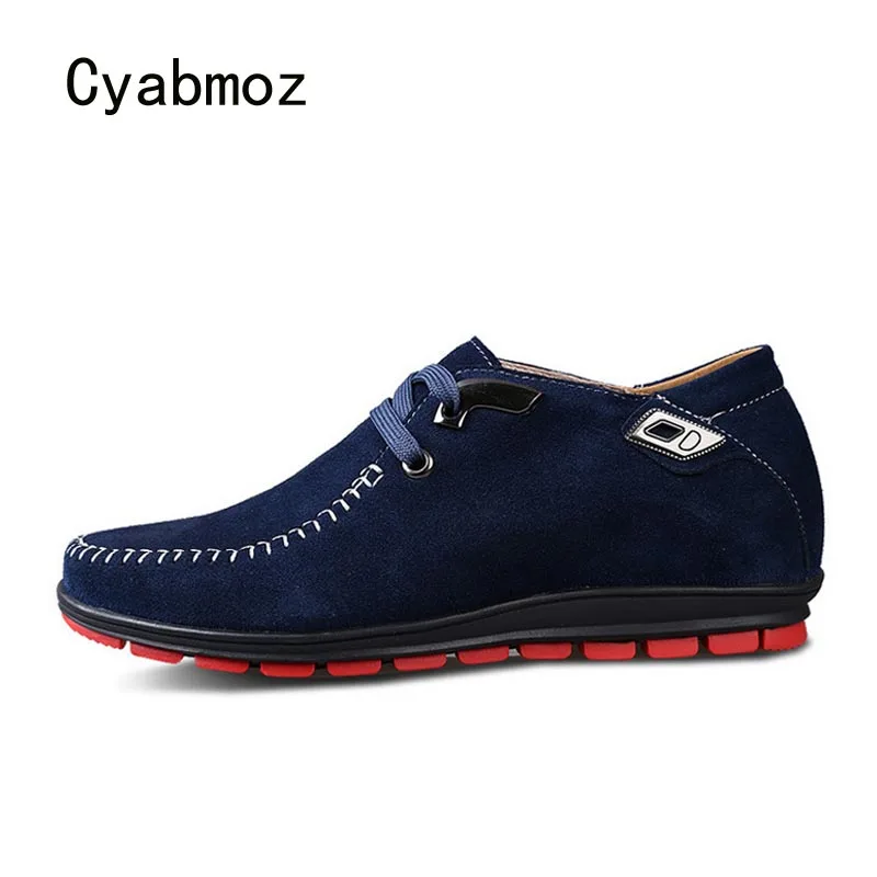 Cyabmoz/Новинка мужская обувь визуально увеличивающая рост на платформе 6 см
