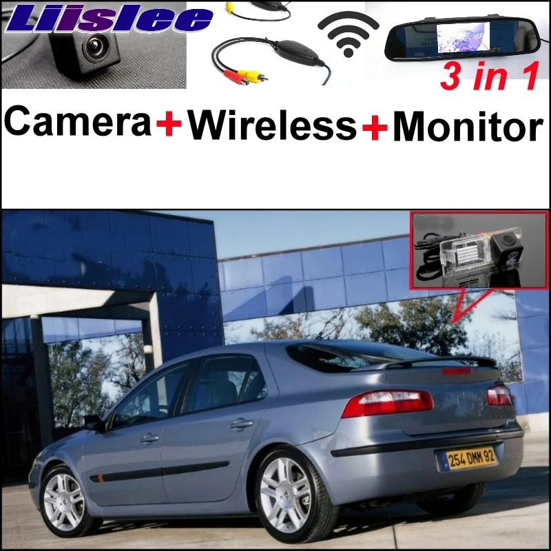 Liislee 3 в 1 Специальная камера заднего вида + беспроводной приемник зеркальный