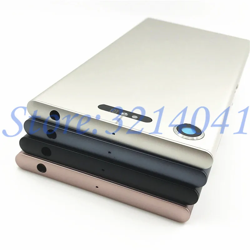 Металлический корпус батарейного отсека для sony Xperia XZ1 G8341 G8342, чехол-накладка на заднюю панель батарейного отсека с логотипом