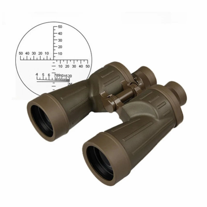 E.T Dragon Military 7 10x50 бинокль телескоп HD Открытый зум для охоты оптика