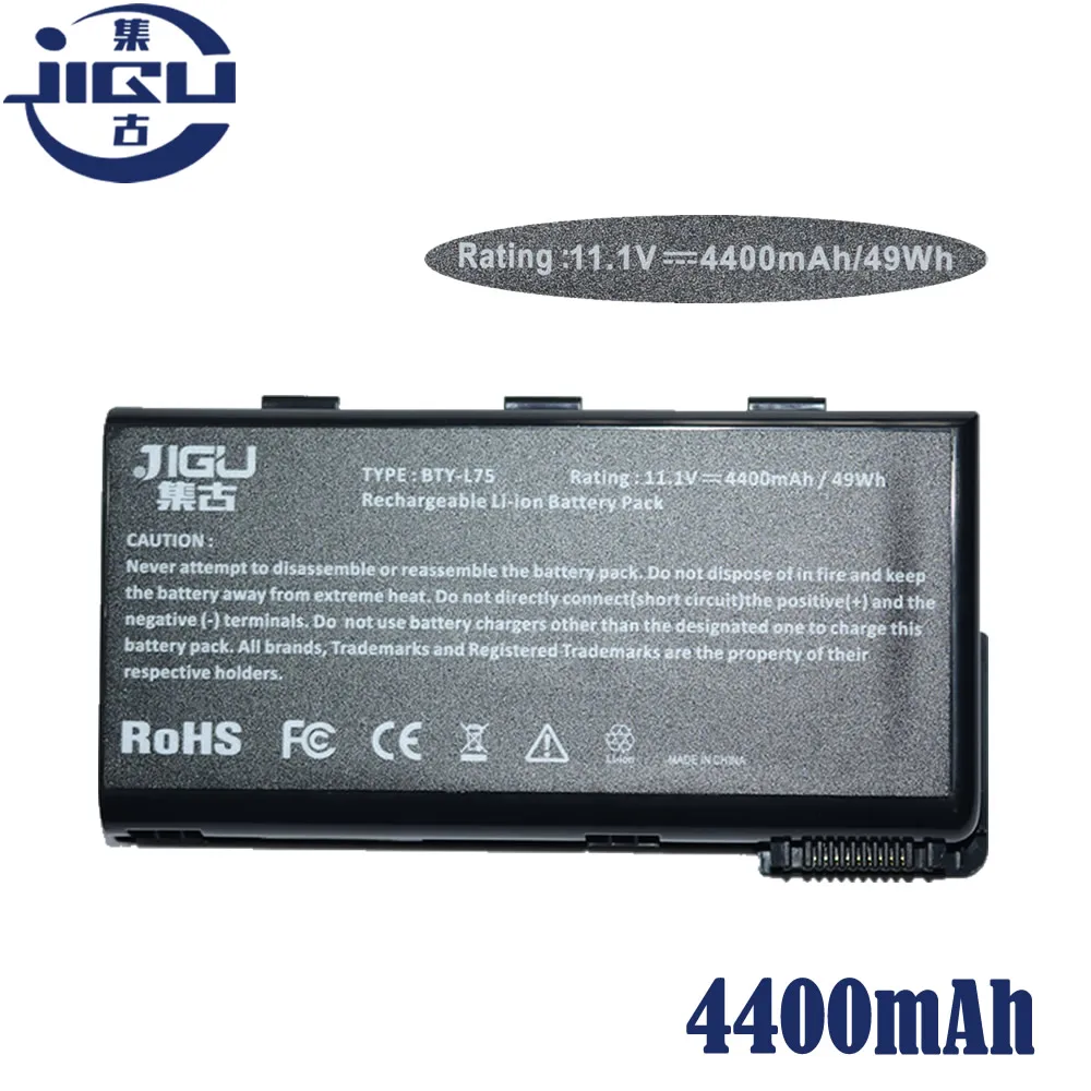 JIGU ноутбука Батарея для MSI BTY-L74 BTY-L75 MS-1682 91NMS17LD4SU1 91NMS17LF6SU1 957-173XXP-101 957-173XXP-102 |