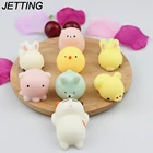 Кошка медленно растет милый мягкий Пресс сжимается мини сжимаемые игрушки телефон ремни снятие стресса Kawaii сжимаемые игрушки