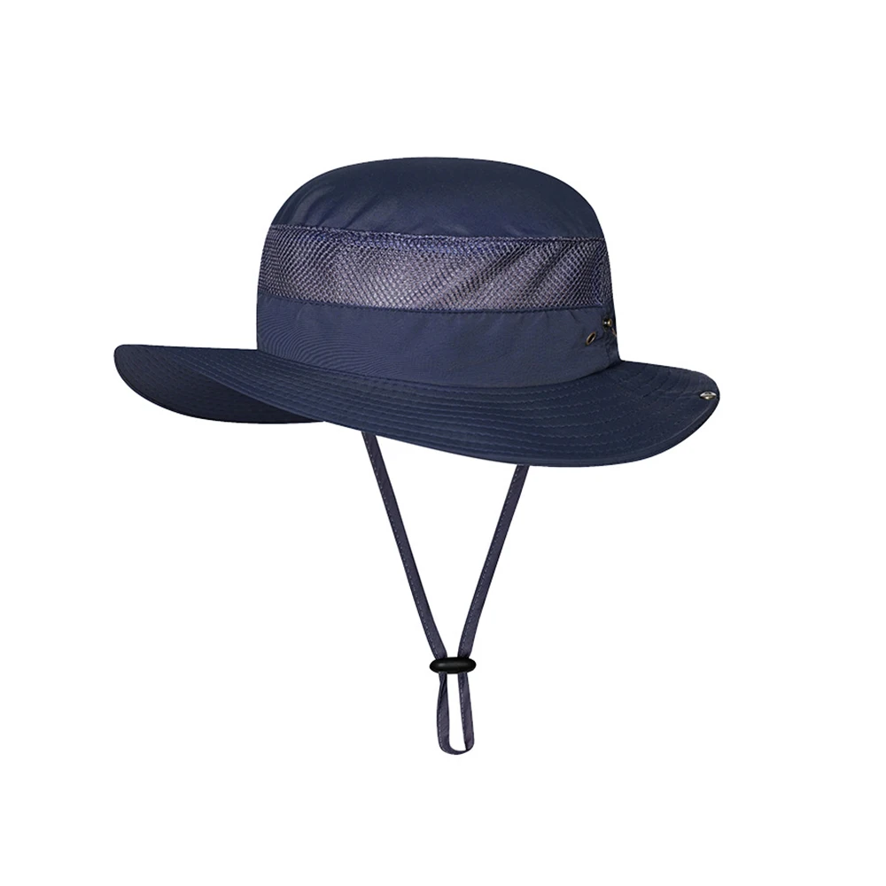 

Summer Sun Hat Outdoor Fisherman Hat Men Women UV-Anti Fishing Cap Sunscreen Male Female Unisex Solid Color Casual Dome Foldable