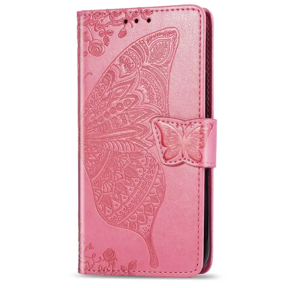 RoseRed Кожаный чехол-книжка для Samsung Galaxy J2 Core, чехол-кошелек, чехол для телефона Samsung J2 Core J260F J260 J 2 SM-J260F J2core - Цвет: RoseRed