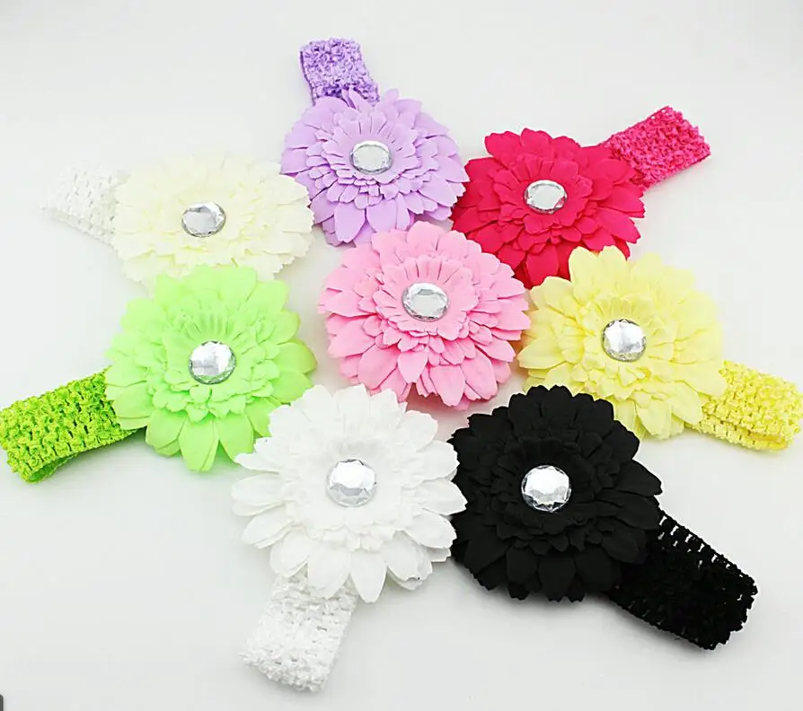 Retail Baby Girls Lovely Peony Flower Children Hair Band Accessories Headwear | Детская одежда и обувь