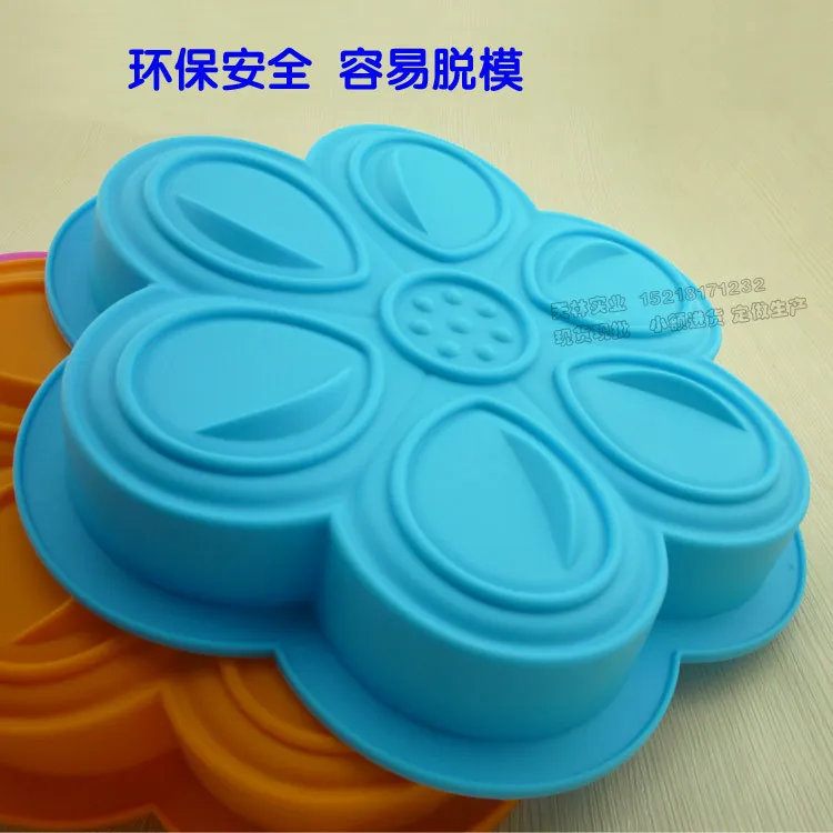 Большие Силиконовые Торт Плесень Печь Выпечки с антипригарным Температура