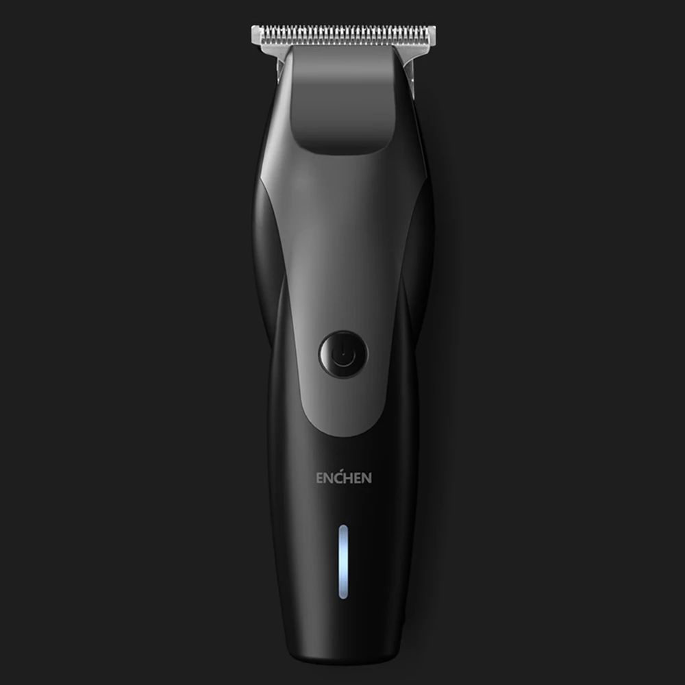 Black A Mijia ENCHEN, usb зарядка, триммер для волос, машинка для стрижки волос, триммер для бороды, электробритва для тела, машинка для стрижки волос, стрижка для мужчин - Цвет: Black A
