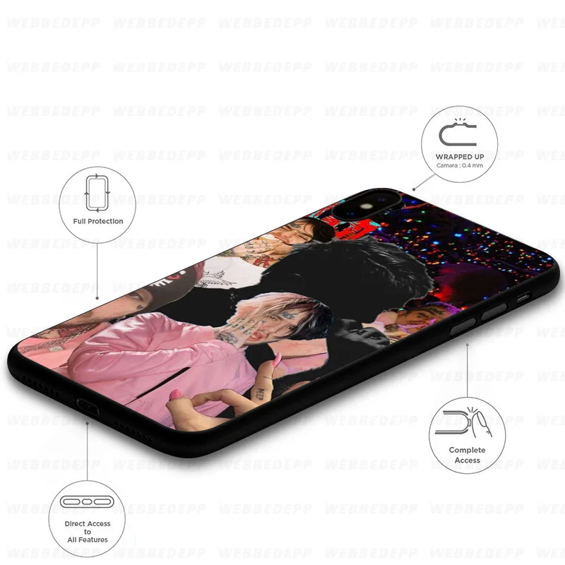 WEBBEDEPP Lil Peep Rip Singer мягкий чехол для Huawei Mate Honor 20 6A 7A 7C 7X 8 9 9X 10 View Lite Pro 30 |