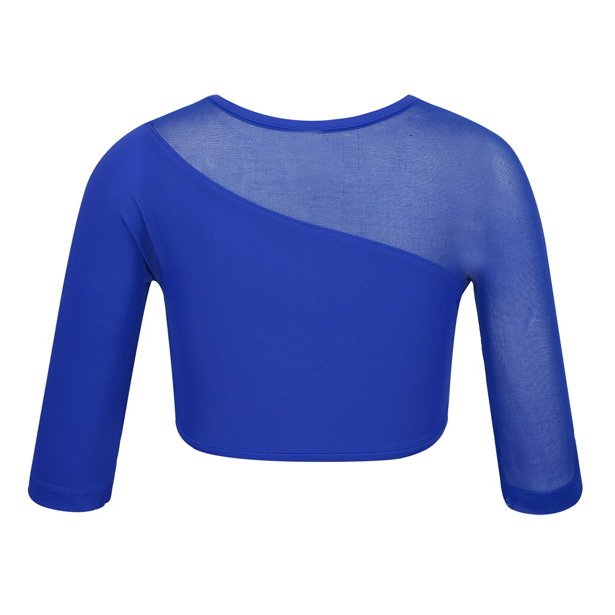 Детский укороченный топ для девочек выступлений в балетных танцах