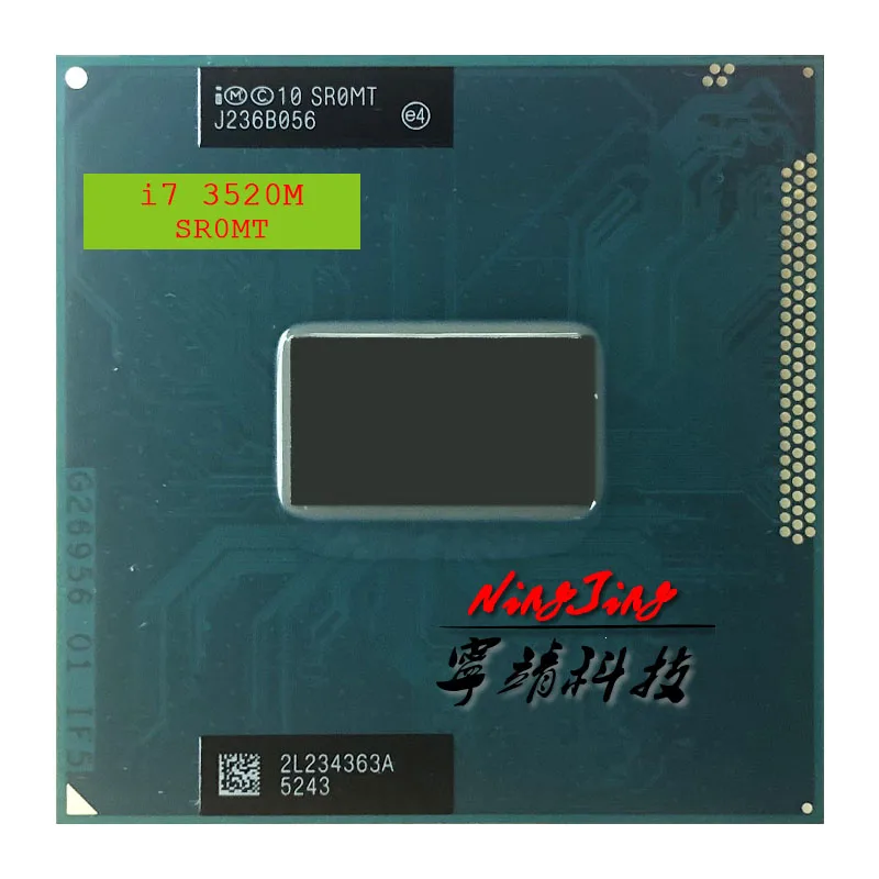 Процессор Intel Core четырехъядерный процессор i7 3520 м SR0MT 2 9 ГГц 4 35 Вт разъем G2 /