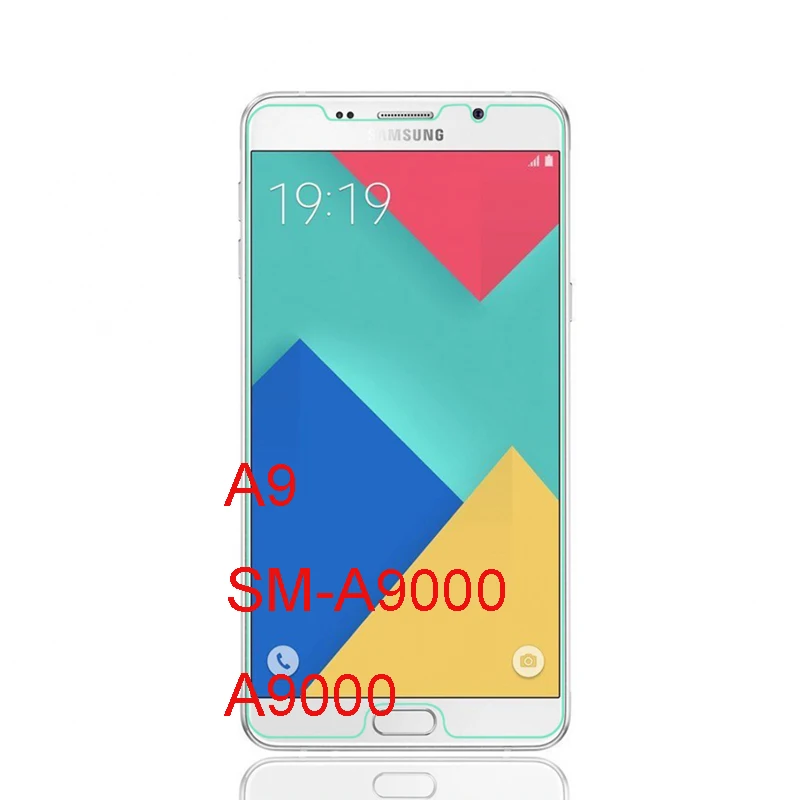 Закаленное защитное стекло 9H для Samsung A9 SM-A9000 A9000 | Мобильные телефоны и аксессуары