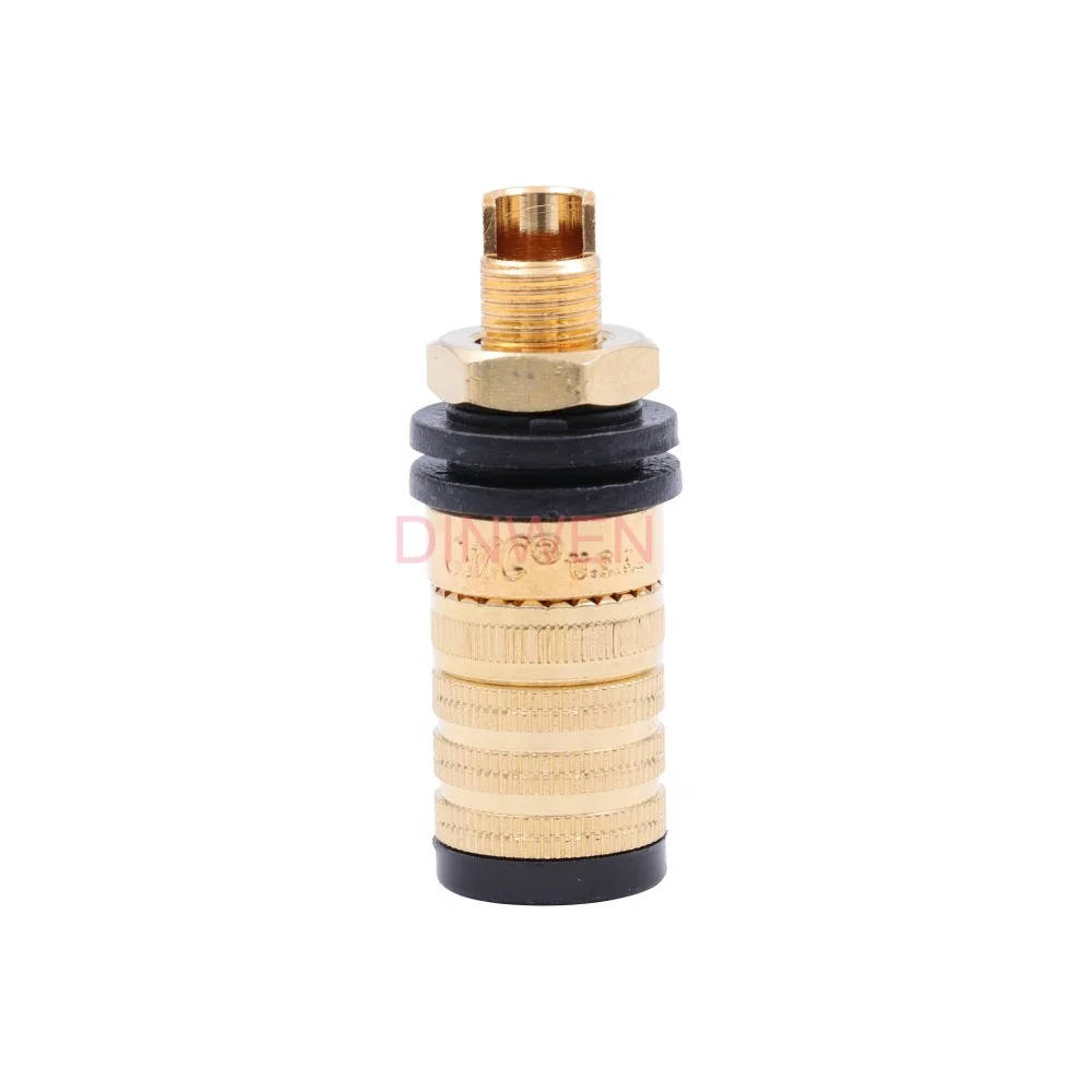 CMC 838S-G позолоченный OFC динамик AMP клемма HIFI аудио DIY ламповый усилитель выход Банан Джек Разъем Терминал