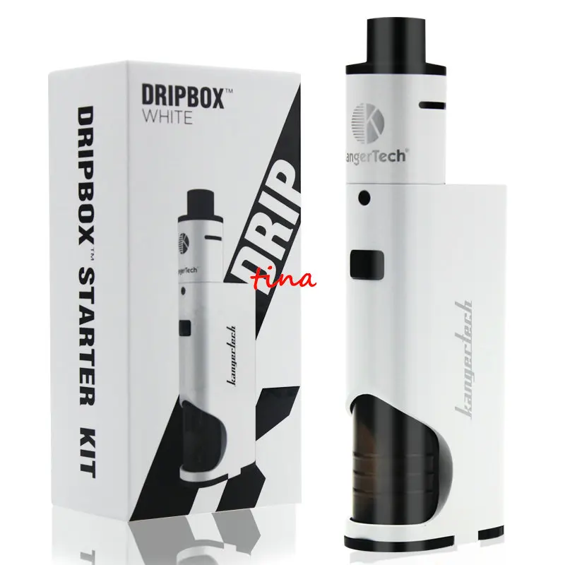 Новые оригинальные kanger dripbox Starter Kit с subdrip 7 мл Ёмкость Танк 60 Вт dripmod Комплект Kangertech