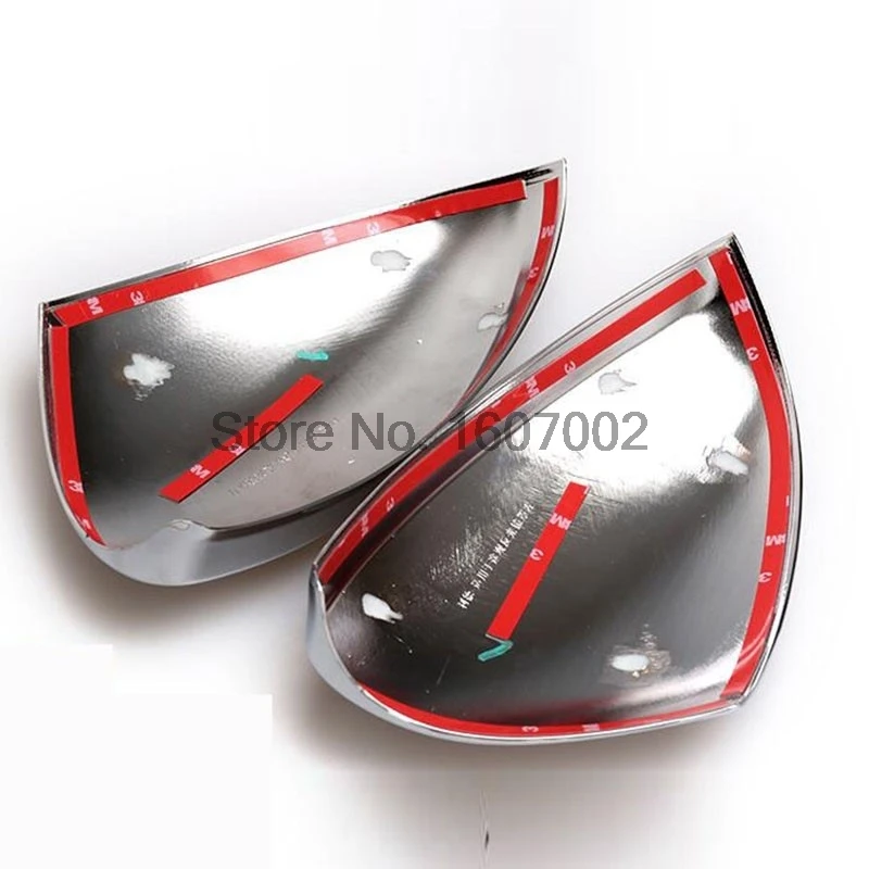 Хромированная внешняя накладка на зеркало заднего вида автомобиля для Volkswagen VW