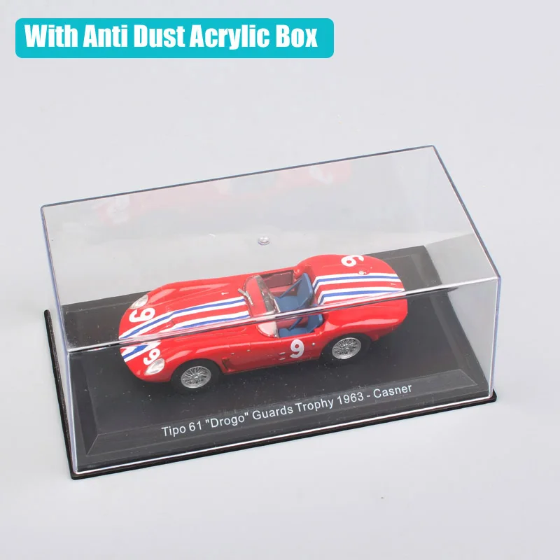 1:43 для мальчиков весы Tipo 61 клетка птиц трофеи 1963 No.9|car toy|model car toydiecast metal |