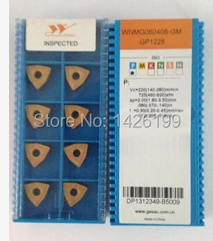 Твердосплавные вставки WNMG060404 / WNMG060408 GM подходят для серии MWLNR токарный станок