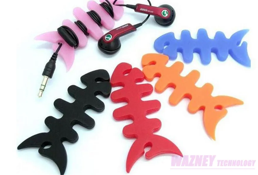 5000 шт./лот * держатель кабеля для намотки наушников катушка кабель шнура