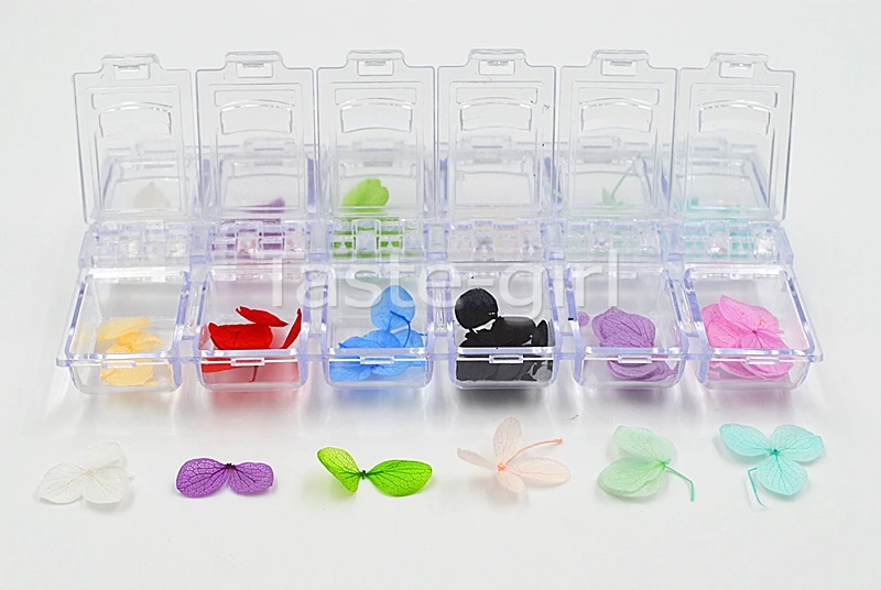 12 Цвета 3D реальные лепесток сухой сушеный цветочный наклейки дизайн УФ гель для