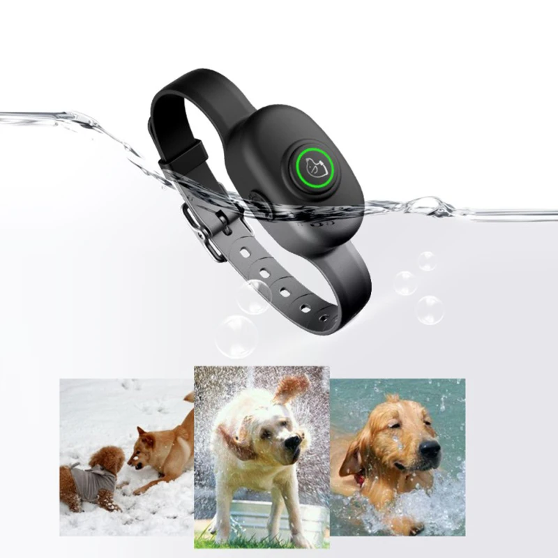 Новый ошейник для собак автоматический с защитой от кора водонепроницаемый