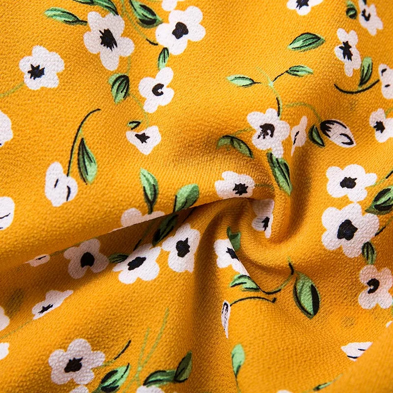 NVZHUREN Spaghetti Strap V Neck Summer Dresses For Women Brand Design Print Dress With Sashes Ladies Cute Off Shoulder | Женская одежда