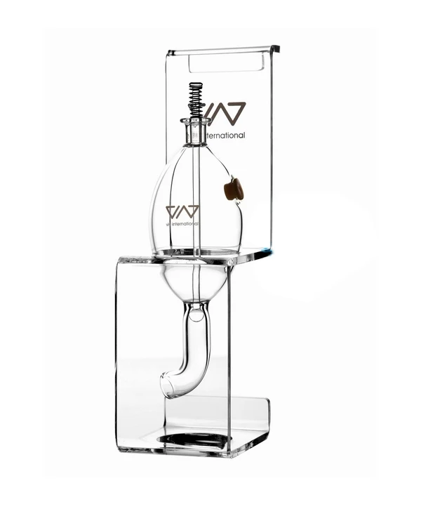 

Crystal glass feeder aquarium Hang on fish tank suitable for small and medium-sized tropical fish.