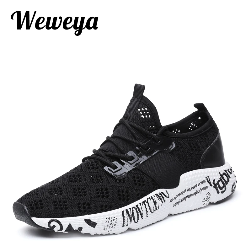 Кроссовки Weweya мужские сетчатые Повседневная дышащая обувь на шнуровке
