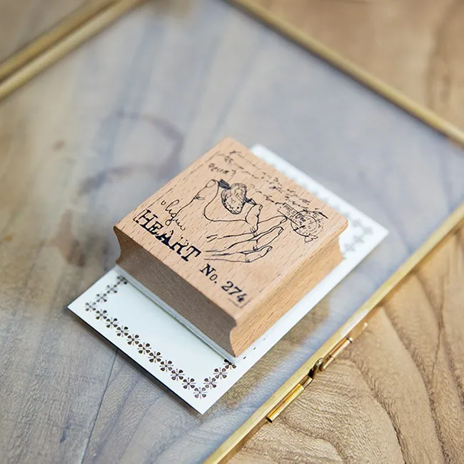 Эстетическое движение Деревянный штамп DIY деревянные и резиновые штампы для скрапбукинга канцелярские открытки ручной работы diy штамп фотоальбом ремесло gif - Цвет: 08