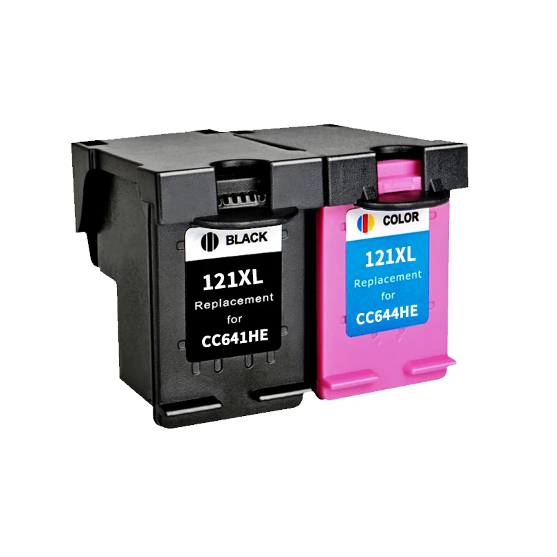 2020 4Pcs compatible ink cartridge For HP 121 Deskjet D2563 F4283 F2483 F4213 F4583 printers HP121 121XL | Компьютеры и офис