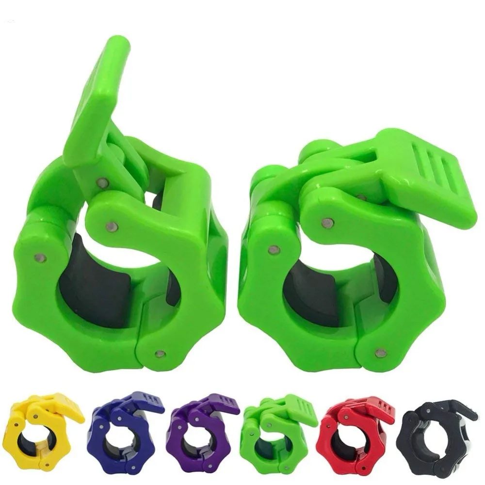 1 дюймов штангой хомуты клип Quick Release блокировки штанги тренировки Вес воротник