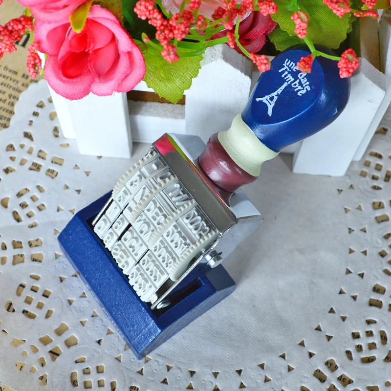 Винтажный деревянный штамп с надписью и датой сделай сам колесо на колесиках