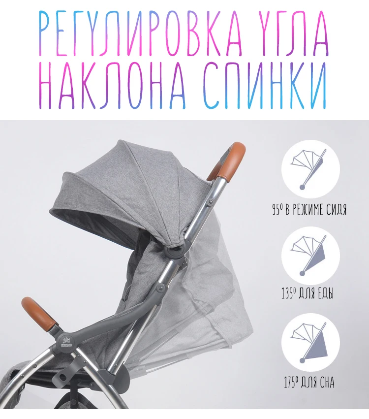Новая детская коляска, светильник, маленький размер, Автоматическая быстрая, легко носить с собой, в Россию