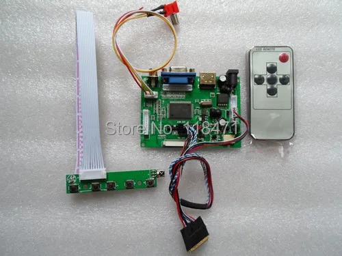 7 дюймов N070ICG LD1 IPS ЖК дисплей screen1280 * 800 дистанционного + HDMI VGA 2AV плата контроллера VS