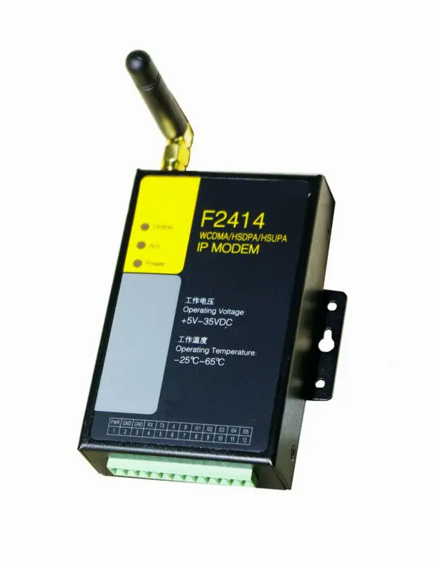 Бесплатная доставка курьером! F2414 промышленный 3g серийный модем с IO для