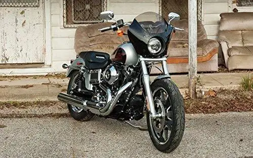 35-41 мм Memphis Shades Black Gauntlet фара обтекатель W/Блокировка запуска комплект для 1986- Harley Sportster 2006- Dyna