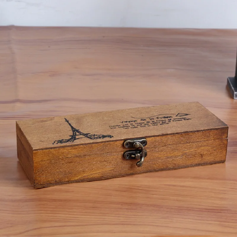 

Ancient wooden storage box various handicraft containers cosmetic box wooden jewelry box desktop storage box