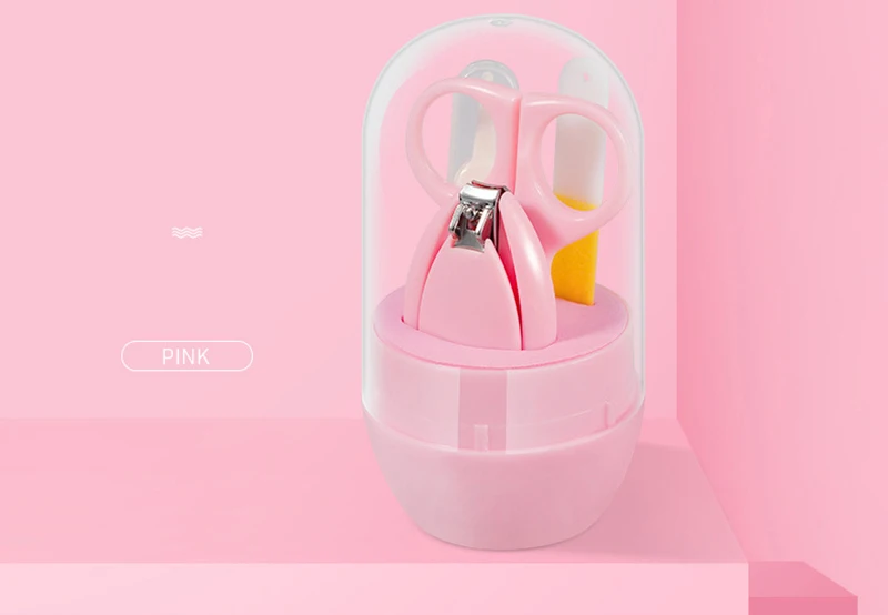 Pink transparent Для новорожденных, для малышей и детей постарше для ухода за волосами, уход за волосами, уход за волосами, термометр Набор щеток для ухода за ребенком 13 шт./компл - Цвет: Pink transparent
