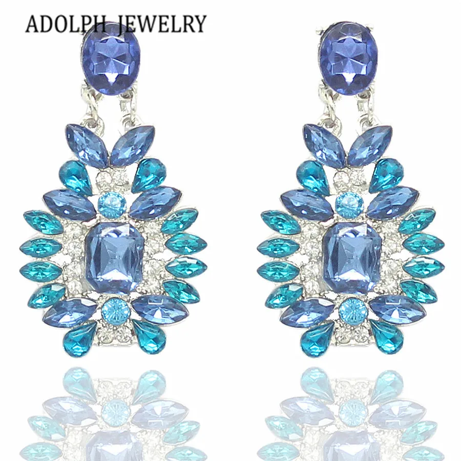 Ювелирные изделия adolph 2015 новый фирменный дизайн Горячие Зеленые Кристальные