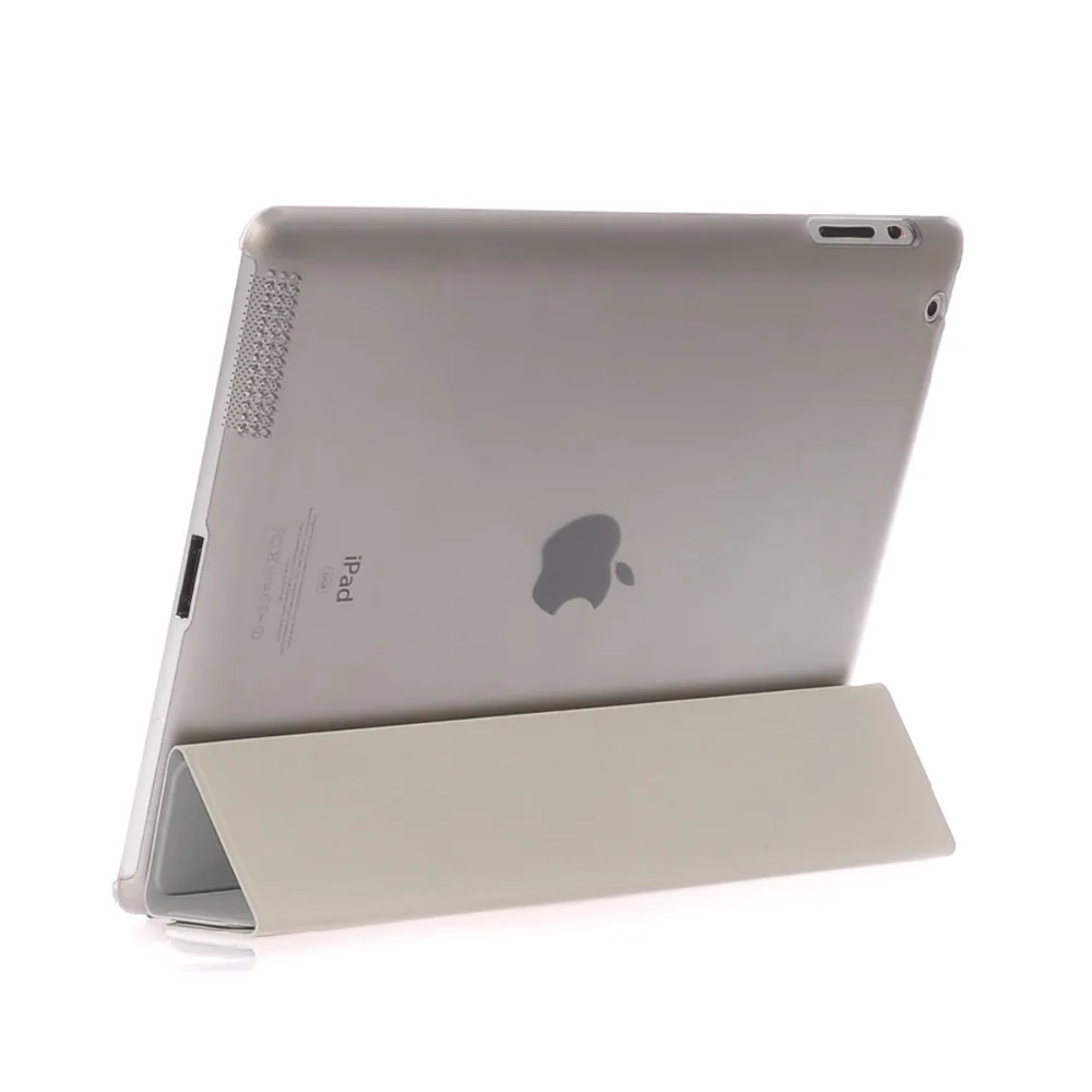 Чехол для iPad 2/3/4, Жесткий Чехол из искусственной кожи, умный чехол с функцией автоматического сна, ультра тонкий чехол для планшета для iPad 2 iPad 3 iPad 4