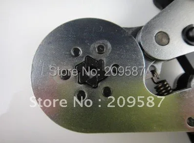 HSC8 6-6 новые мини саморегулирующиеся Обжимные щипцы AWG 23-10 0,25-6 мм2 (art.: 1fd29e5b) - 1fd29e5b