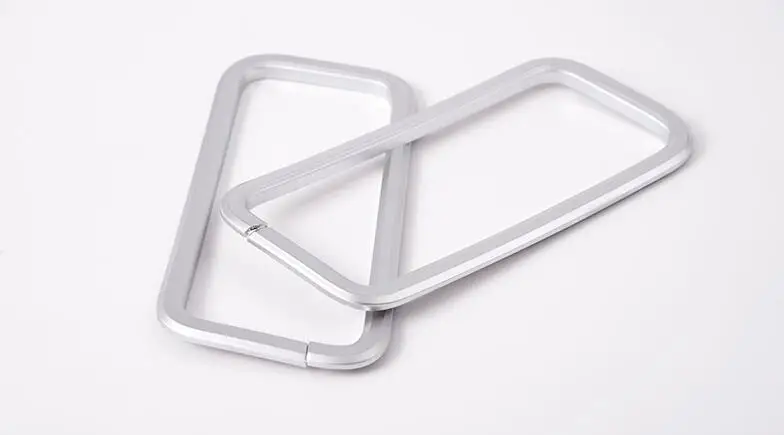 2 шт. ABS Chrome ремень безопасности автомобиля украшения Frame Накладка для Discovery 4 LR4