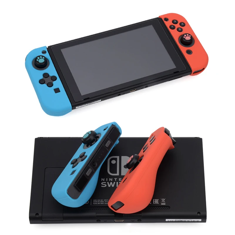Силиконовый чехол для контроллера Nintendo Switch 6 в 1|Чехлы| |