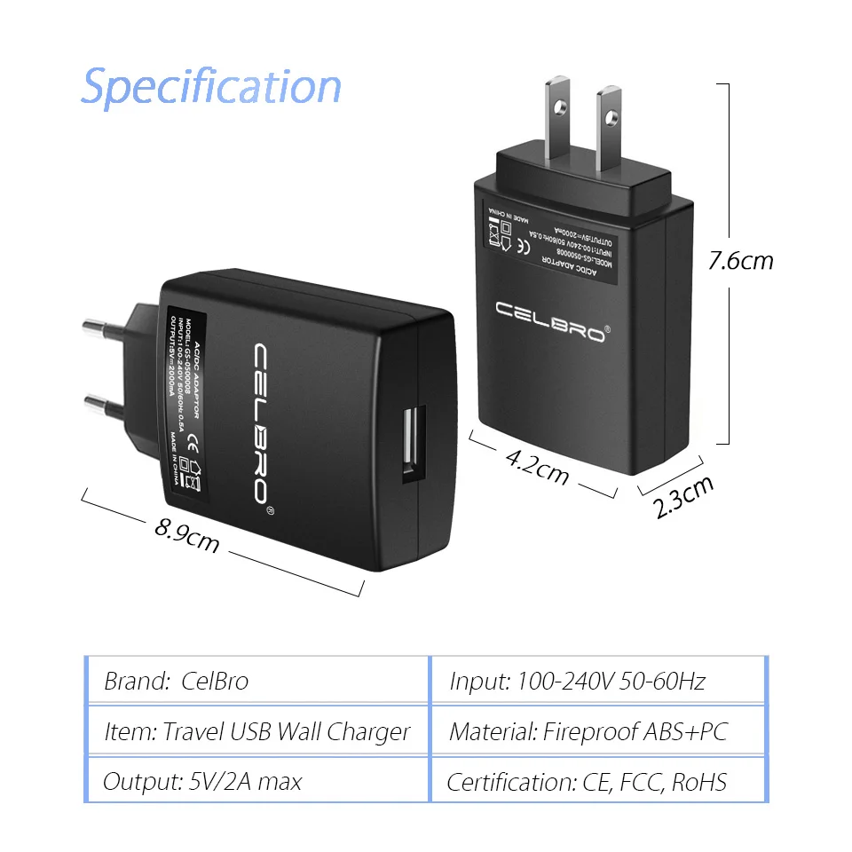 2а usb настенное зарядное устройство мобильный телефон адаптер питания для iphone